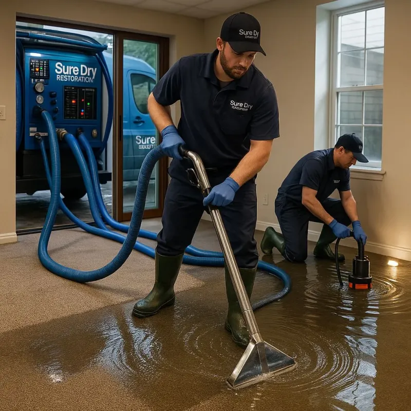 Water Extraction and Removal process in Fayette, MO
